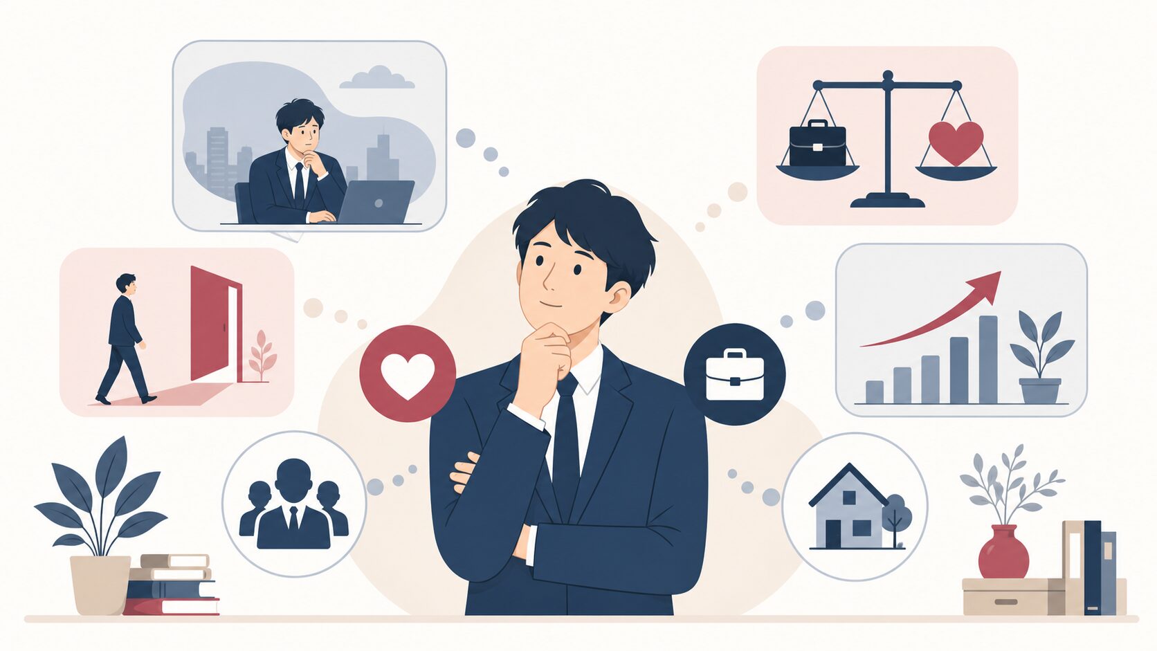 転職が怖い人のよくある質問を整理する図解