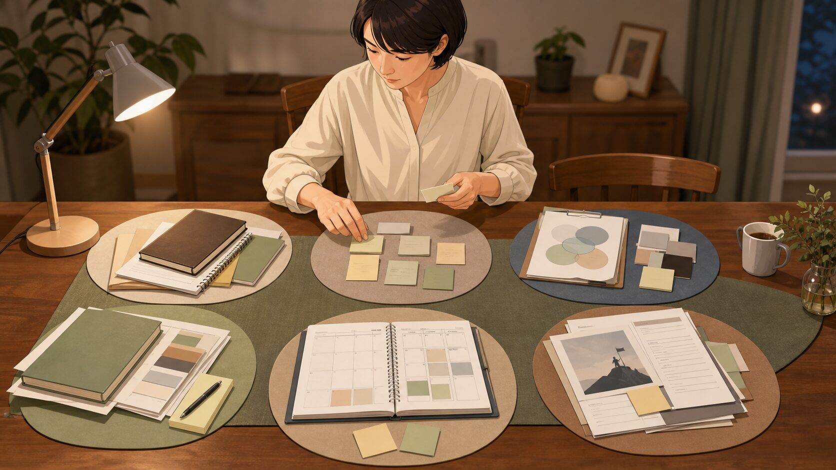 社会人9年目転職で後悔しない準備ステップの図解