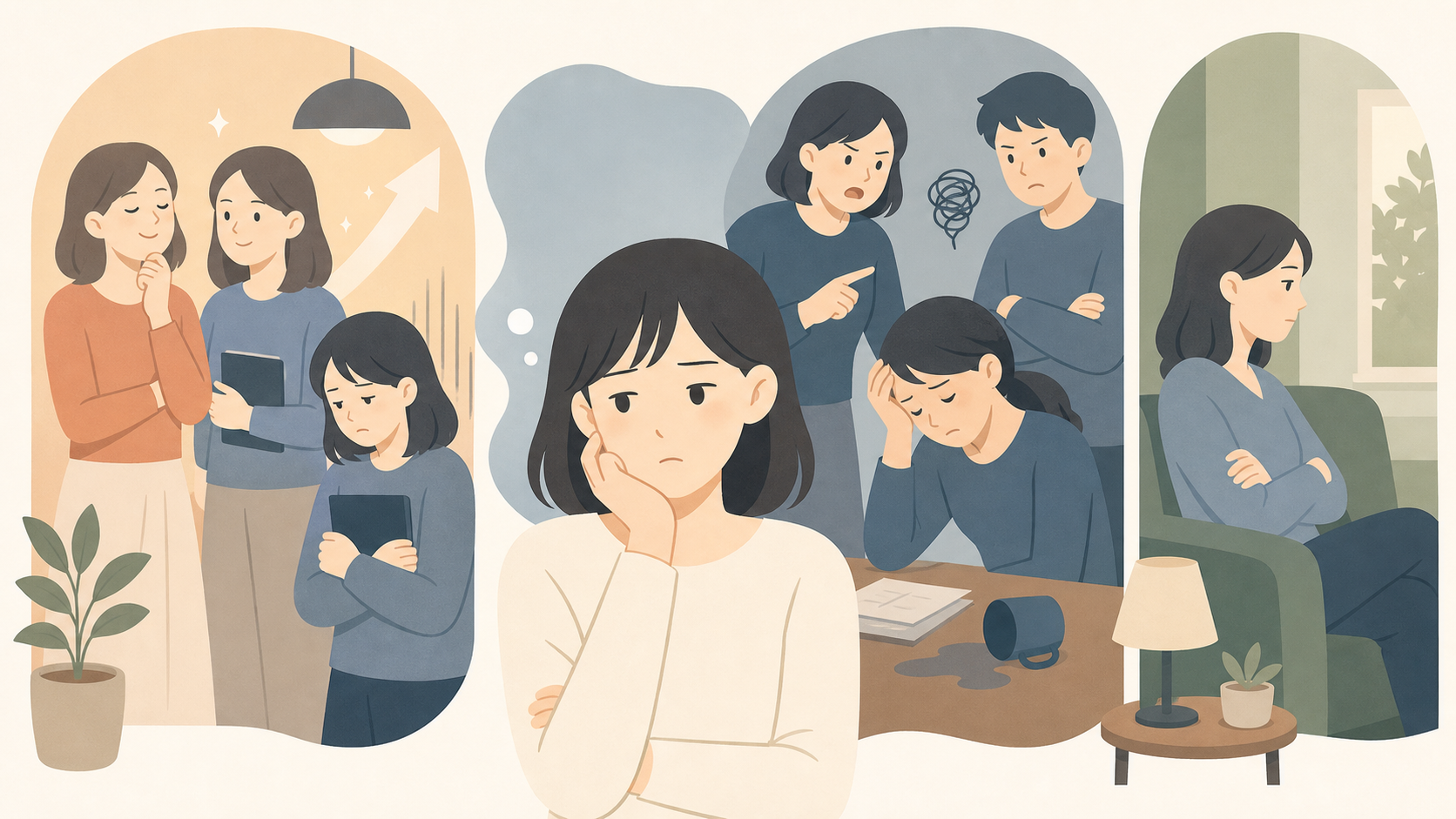 見下す態度が育ちやすい3つの背景の図解