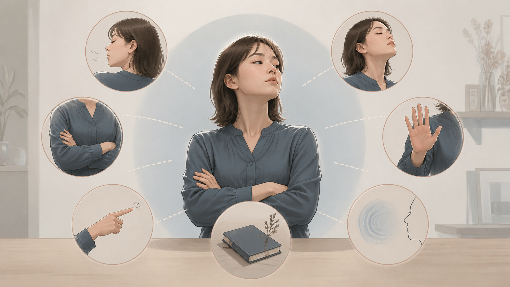 謝らない人育ちに出やすい特徴7つの図解