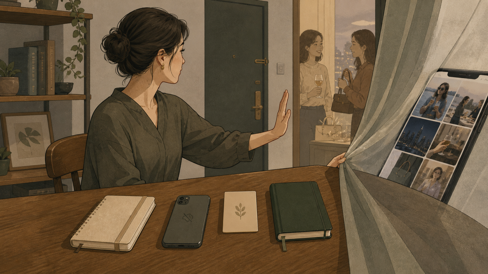 嫉妬深い人に振り回されない対処法5つの図解