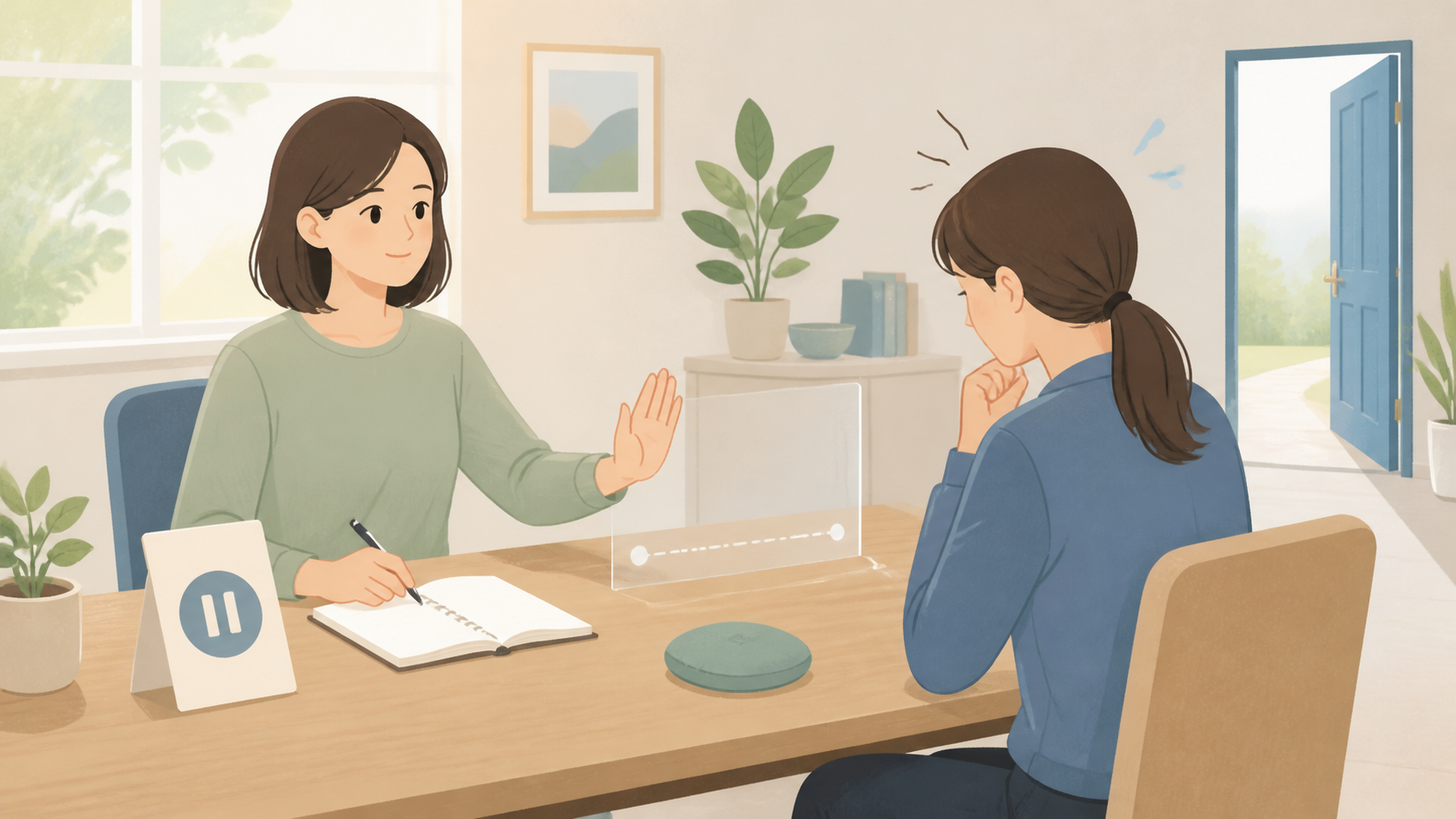 虚勢を張る人への対処法5つの図解