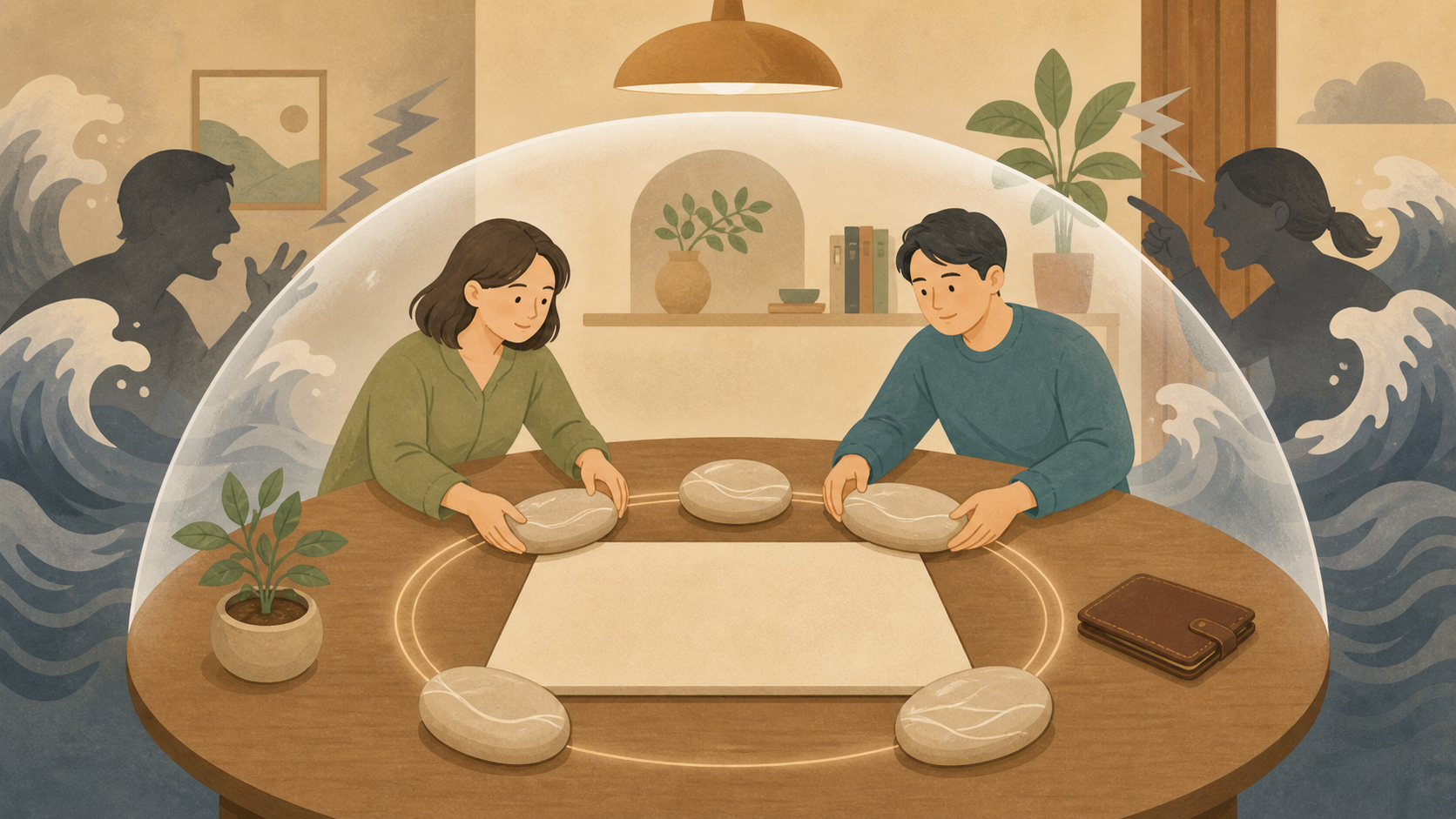 自己中心的な人に振り回されない対処法5つの図解