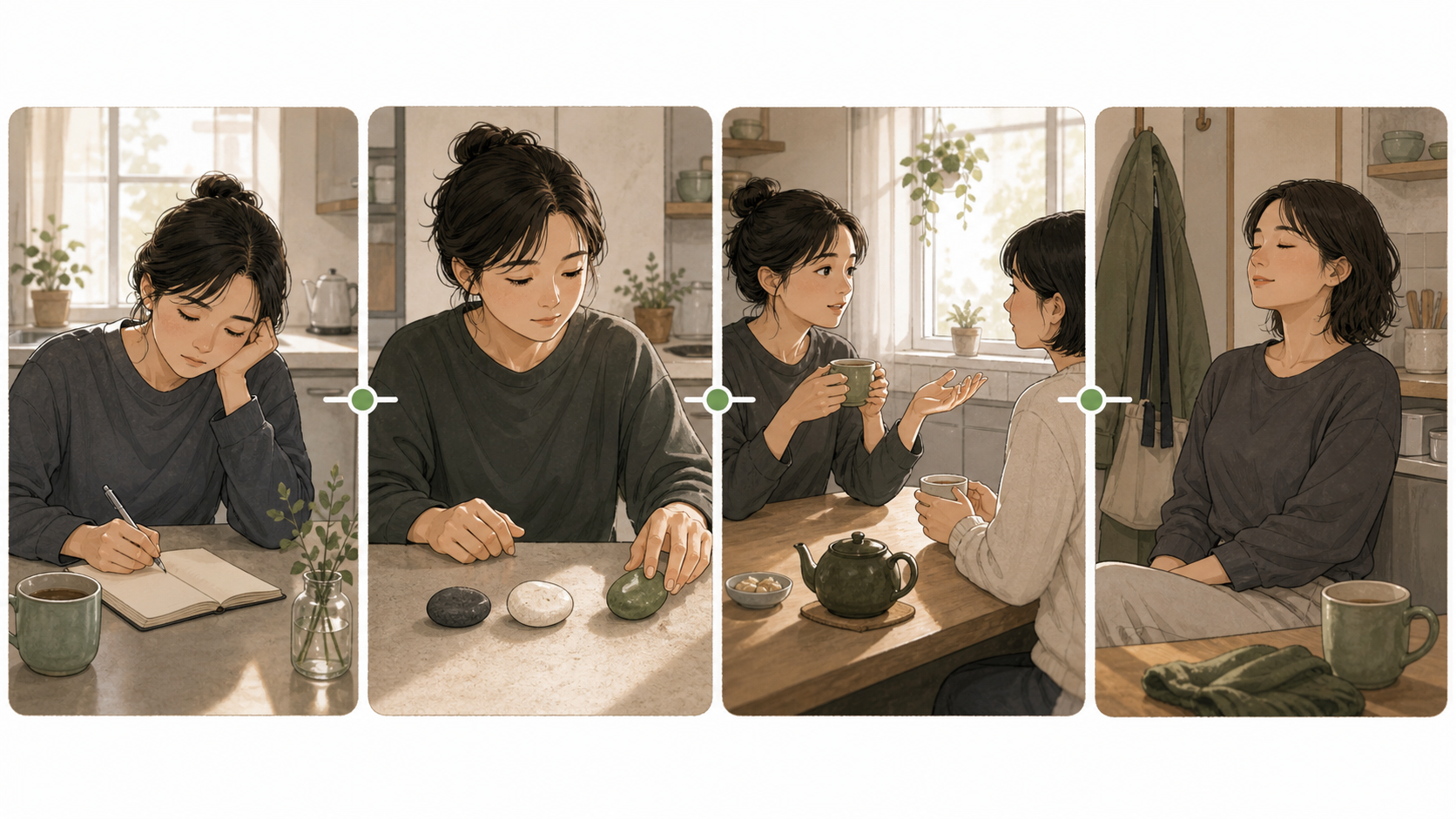 自分が人に興味を持てない時の直し方4ステップの図解