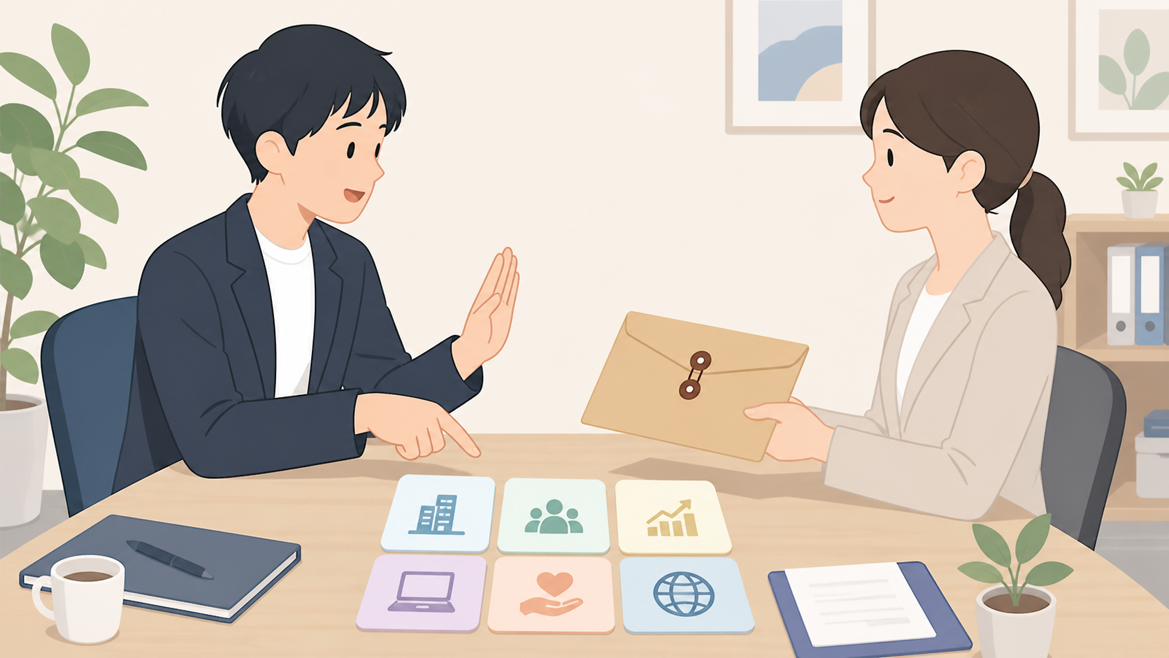 エージェントに企業名を聞く時の質問テンプレの図解