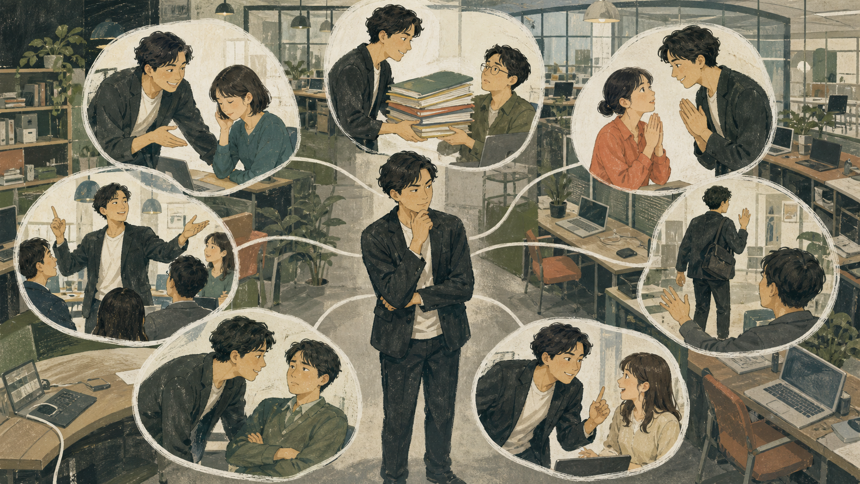 人を利用する人に出やすい特徴7つの図解