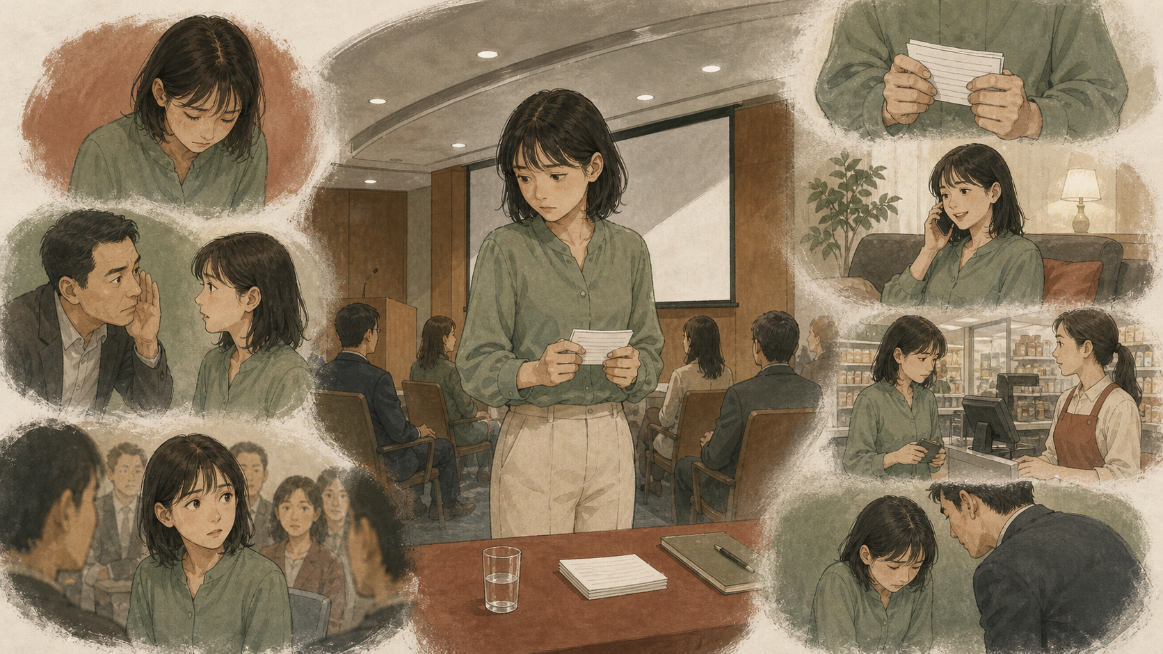 声が小さい人育ちに出やすい特徴7つの図解