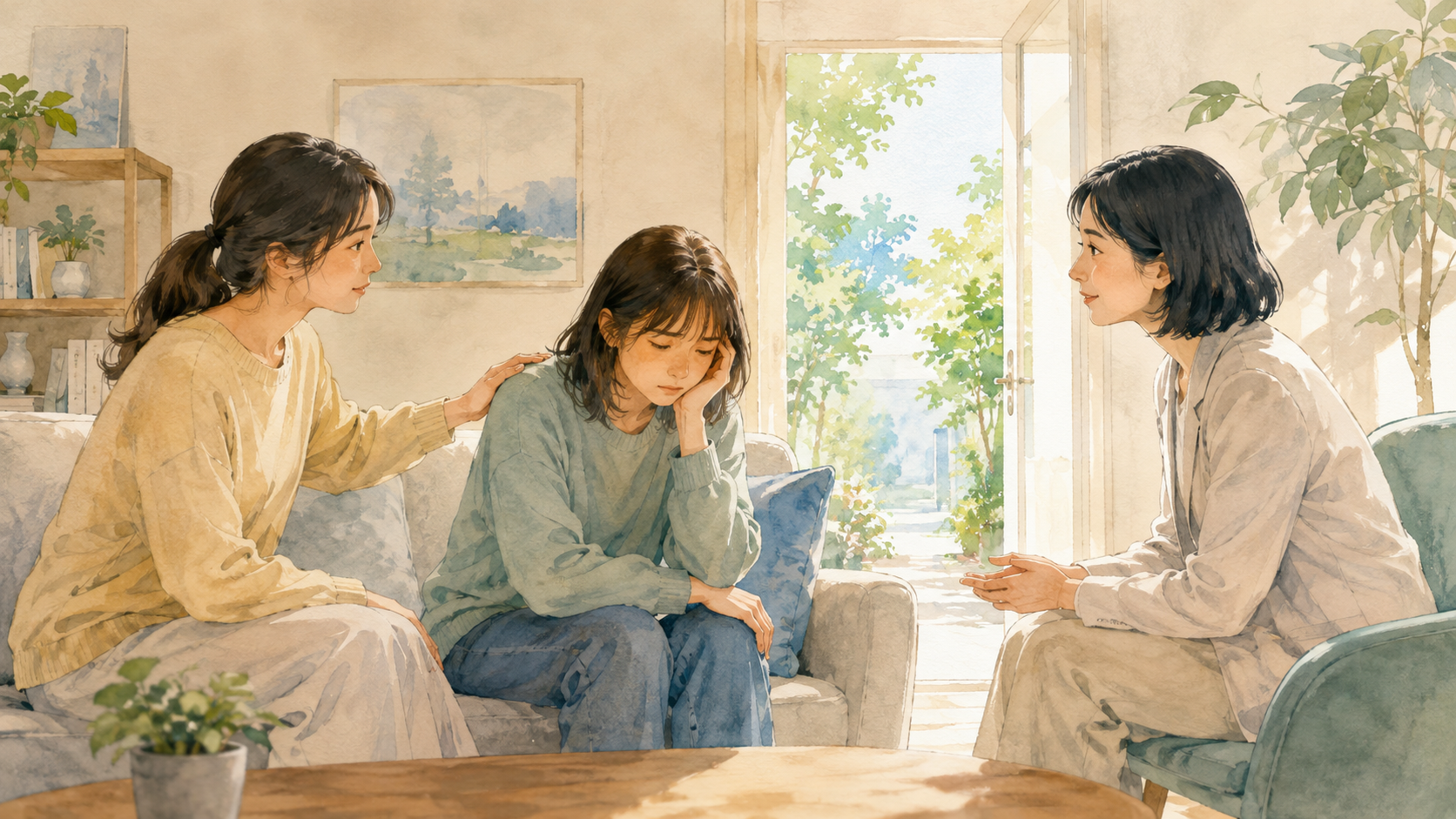 慰めだけでは足りない時の相談支援